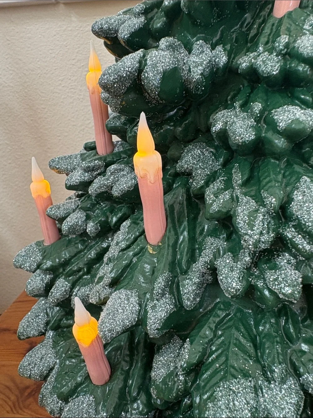 NWT John Derian for Target LED Battery Christmas Tree Blow Mold Table Decor